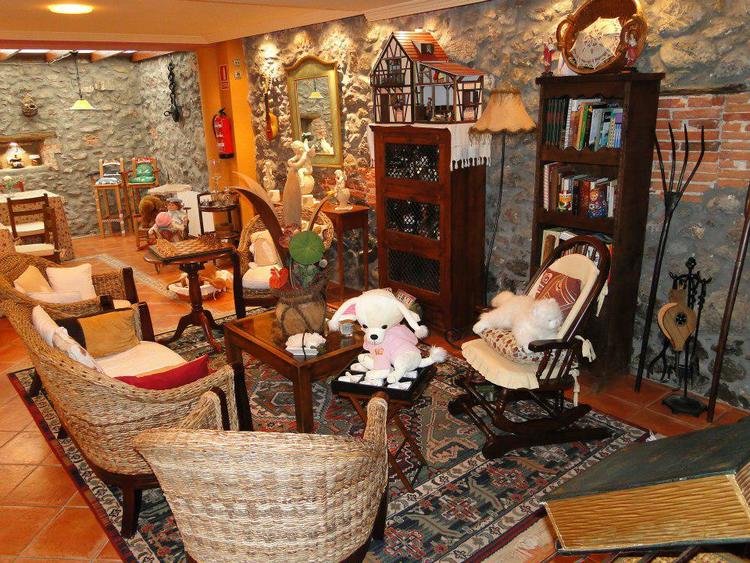 Sala de estar, Posada La Mies en Noja
