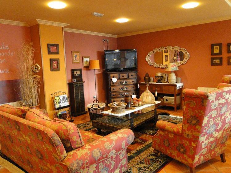 Sala de estar, Posada La Mies en Noja