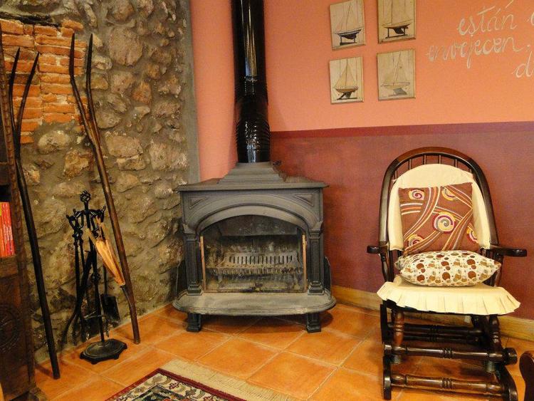 Sala de estar, Posada La Mies en Noja