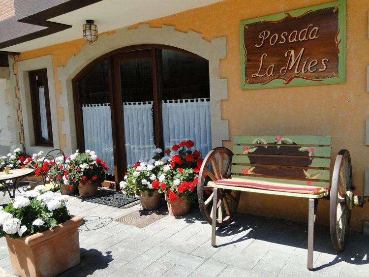 Terraza, Posada La Mies en Noja