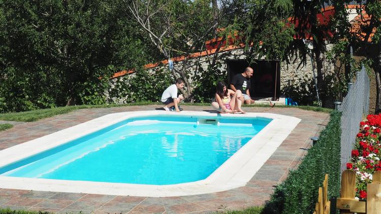 Piscina privada del jardín