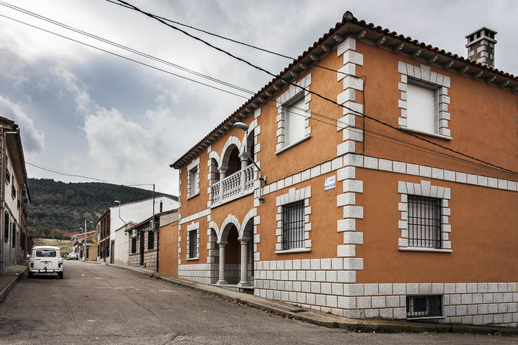 Fachada de la casa